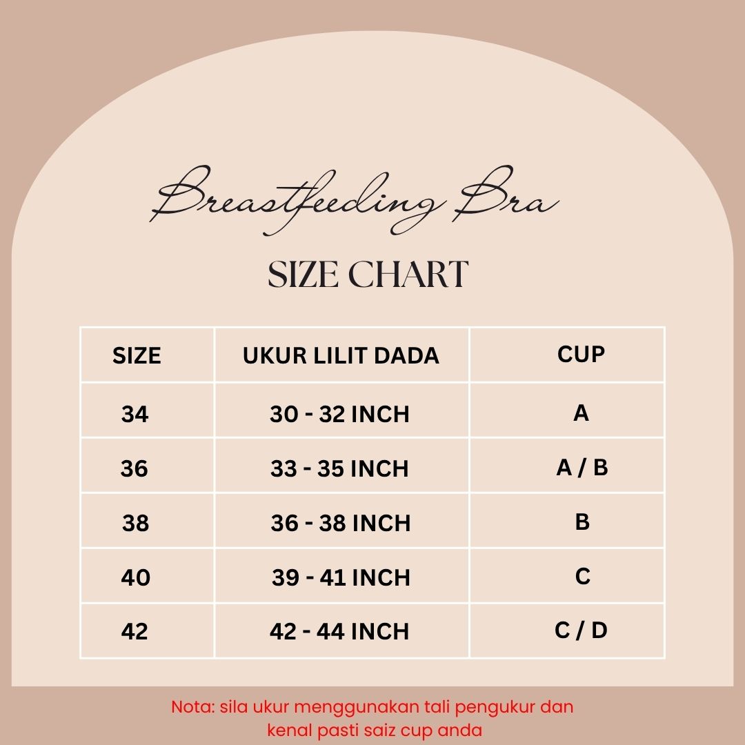 Bra Breastfeeding (Koleksi Baharu) | Seamless | Tanpa Dawai