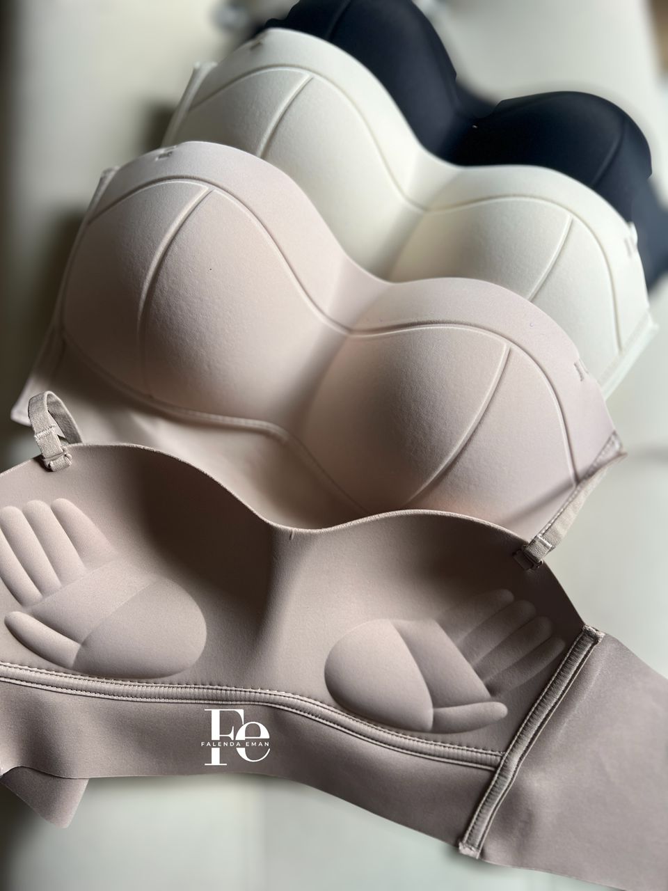 NEW bra DINDA half cup A-C Push up