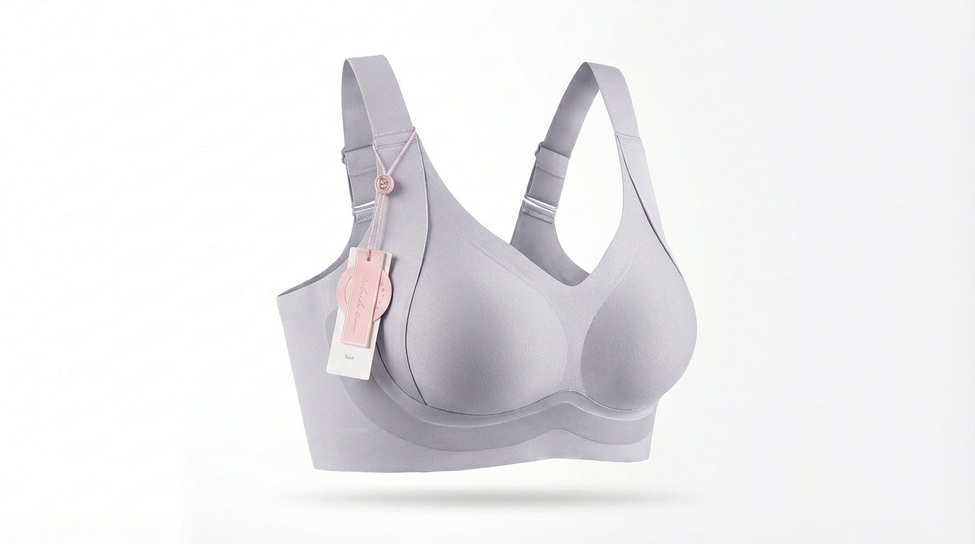 Bralet THEAA Seamless Tanpa Dawai Saiz Besar / CUP PENUH B-F