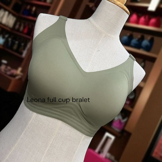 New bralet LEONA FULL CUP/NO PU 3 Hook ( Cup A-G)